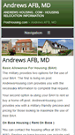 Mobile Screenshot of andrewshousing.com