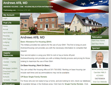 Tablet Screenshot of andrewshousing.com